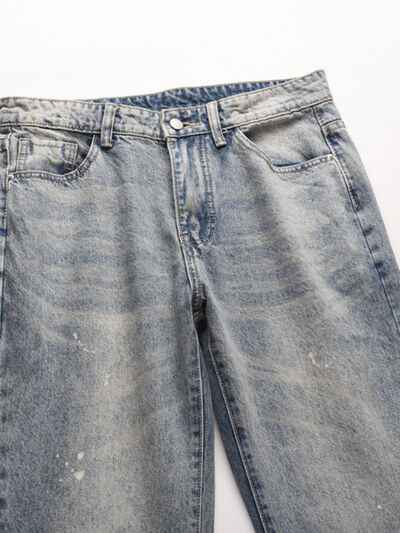 Men's Frayed Hem Bootcut Jeans - Damned Threads